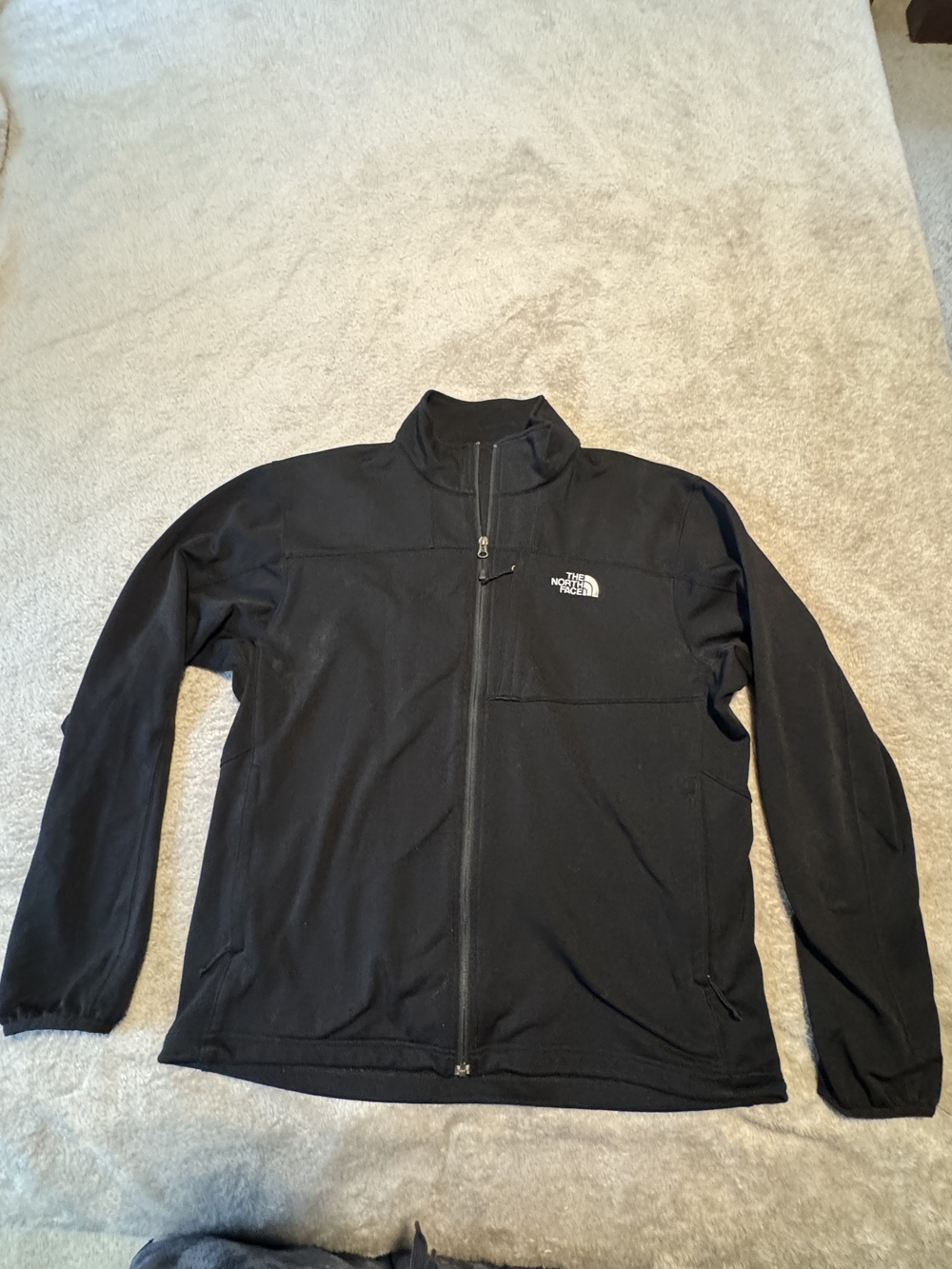 The North Face Men’s Black Full-Zip Fleece Jacket Size XL